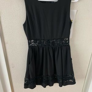 Very J black cutout dress
